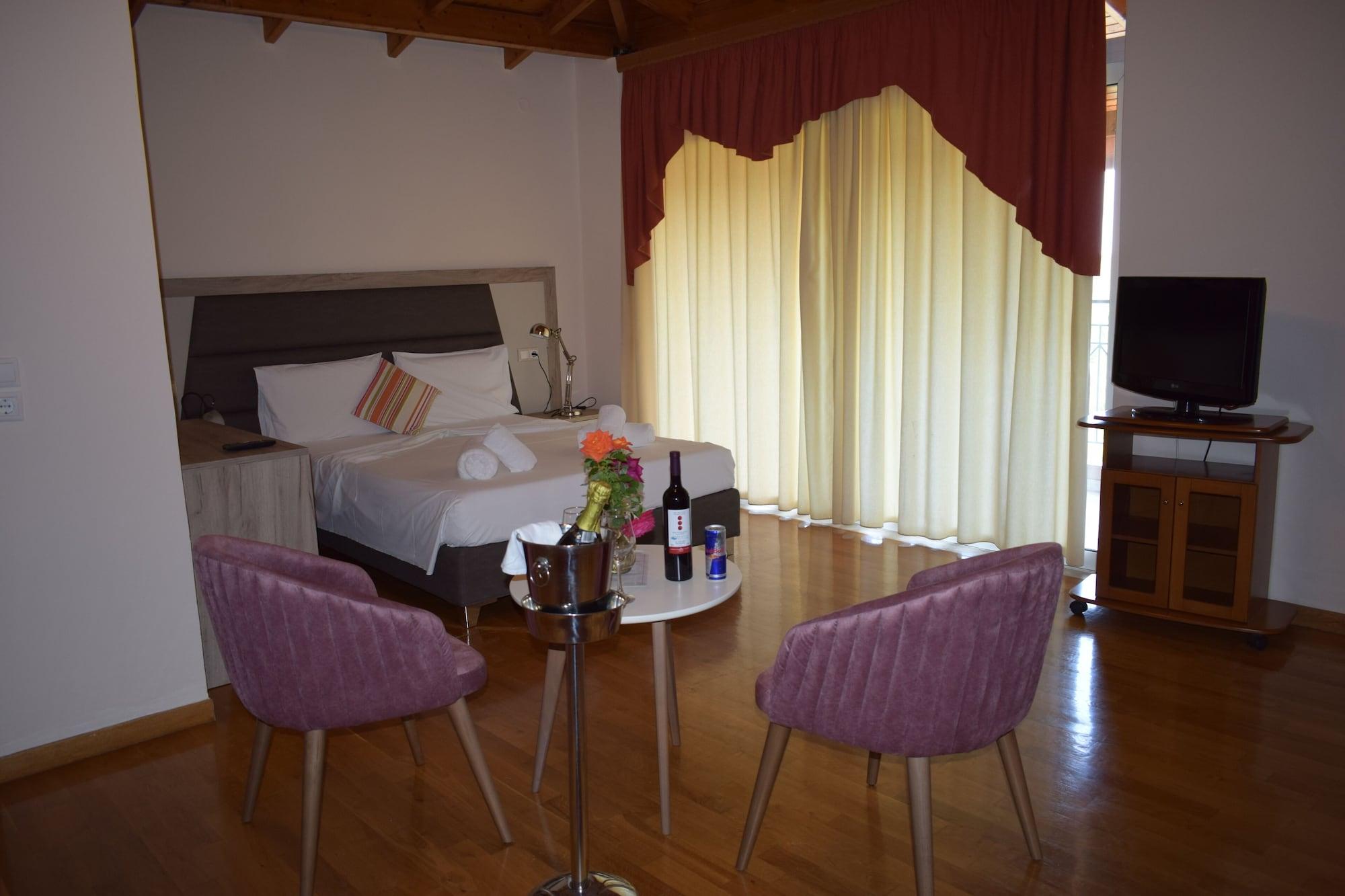 Kaiafas Lake Hotel Zaháro Kültér fotó