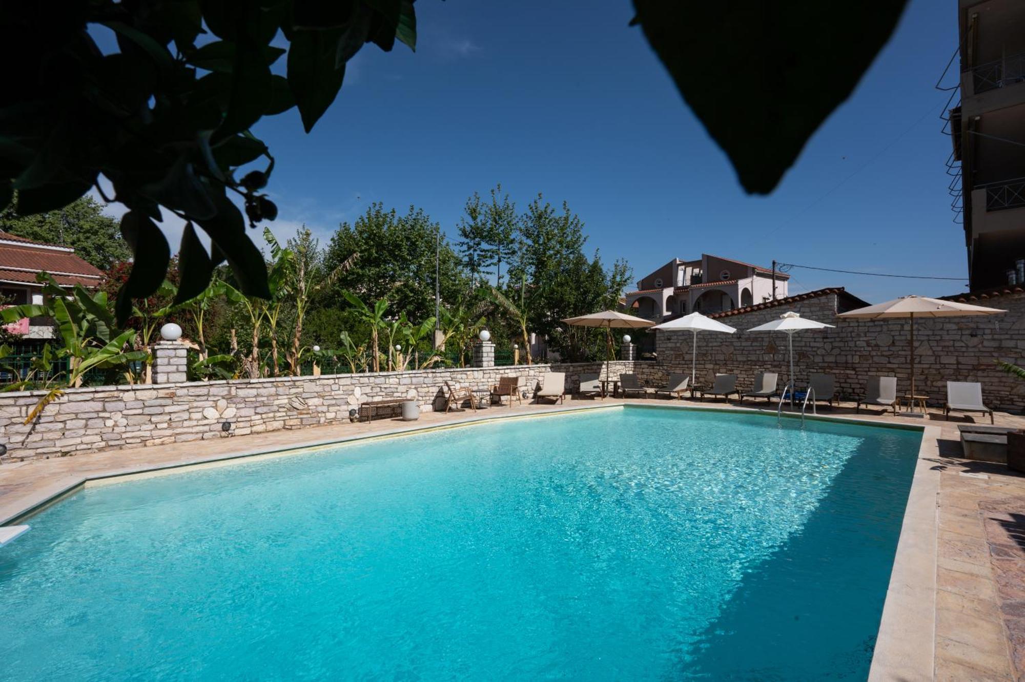 Kaiafas Lake Hotel Zaháro Kültér fotó