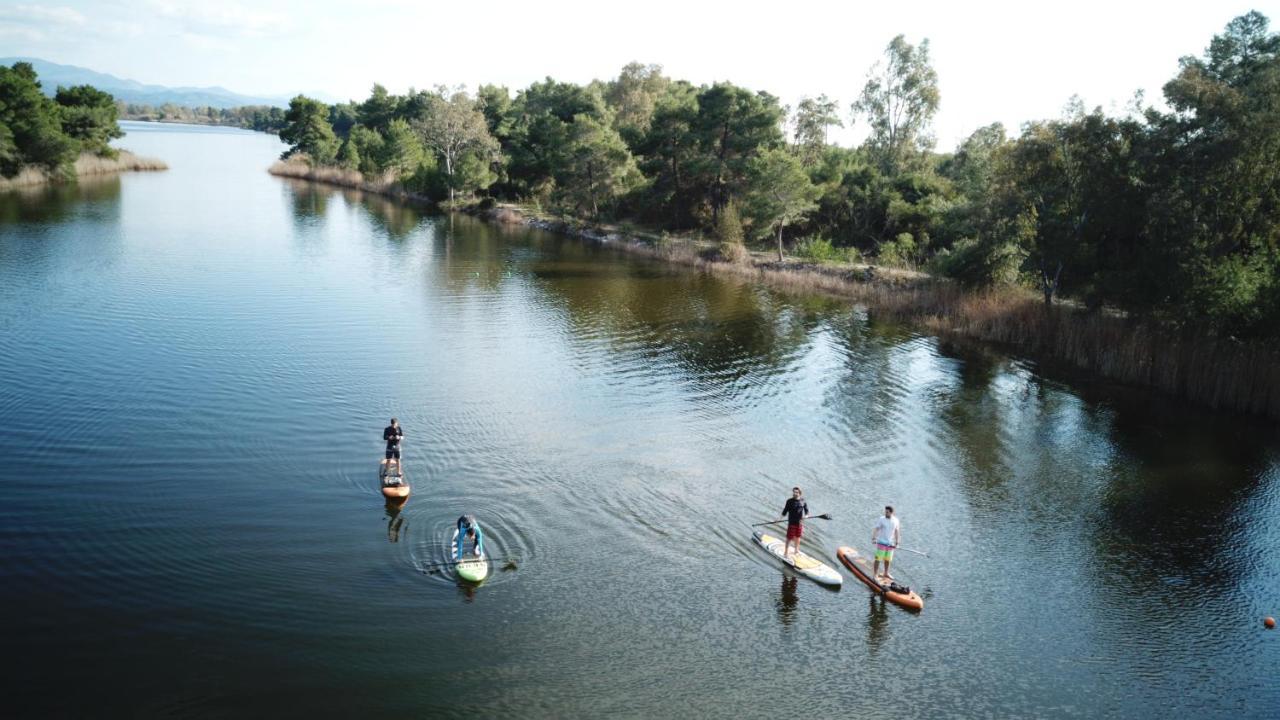 Kaiafas Lake Hotel Zaháro Kültér fotó