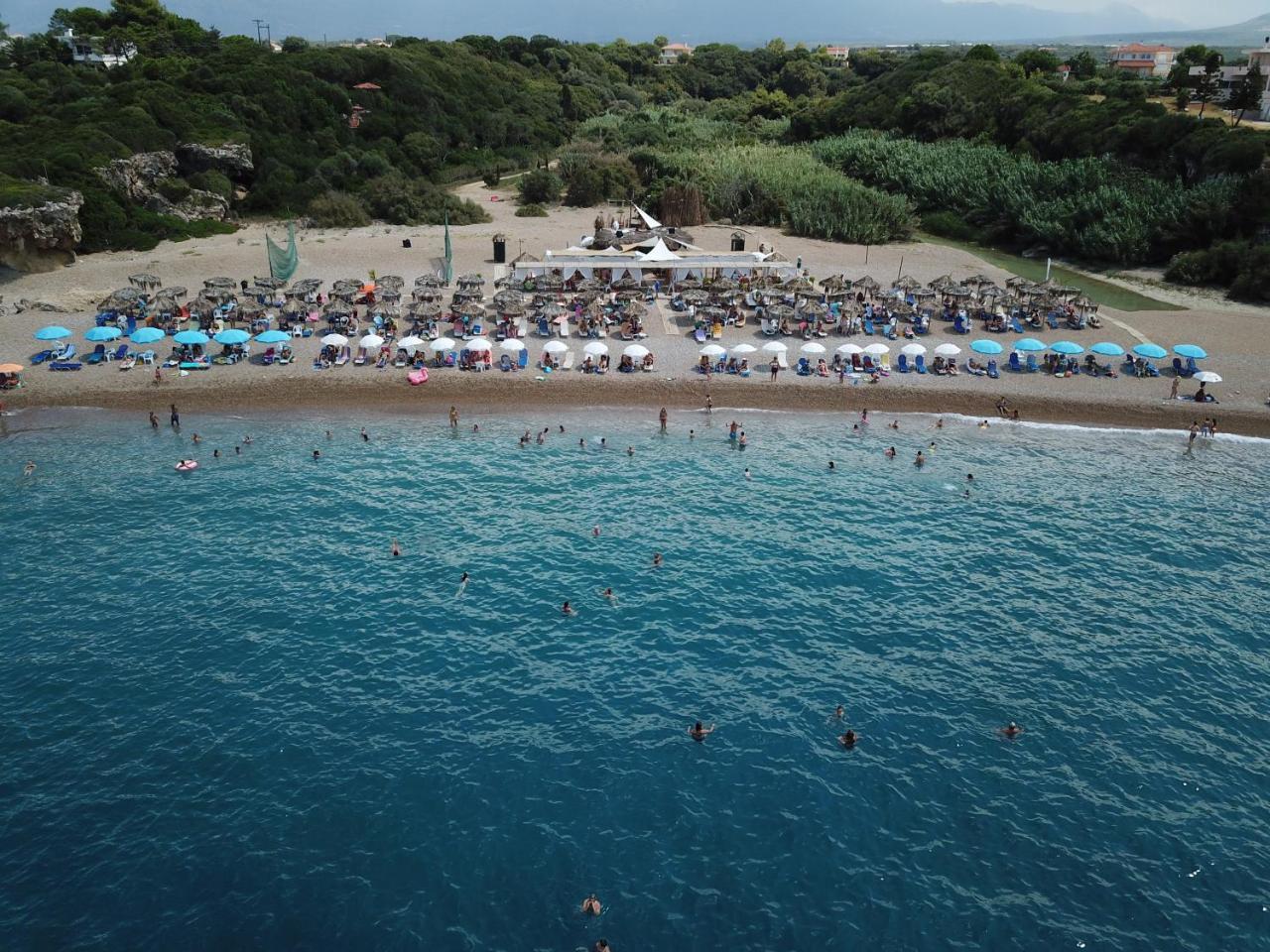 Kaiafas Lake Hotel Zaháro Kültér fotó